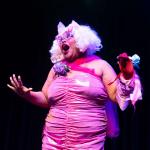 A cabaret performer