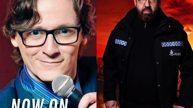 Now on Sale, Ed Byrne and Alfie Moore.