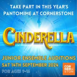 Young company auditions for Cinderella at Cornerstone Arts Centre in Didcot